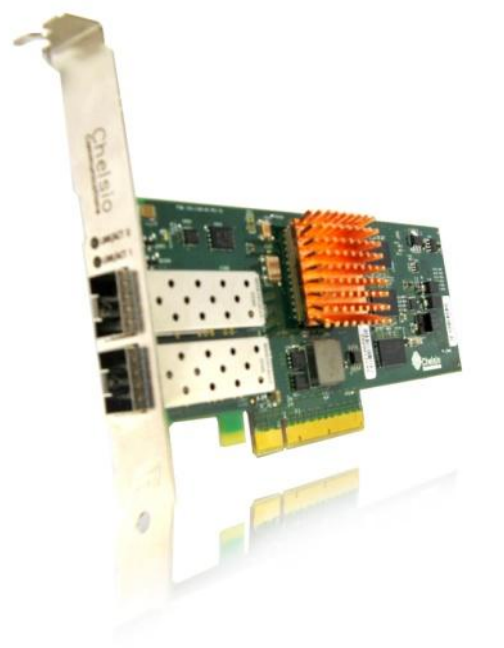 Chelsio T420-CR Dual Port 10GbE SFP+ FH PCIe-x8 CNA