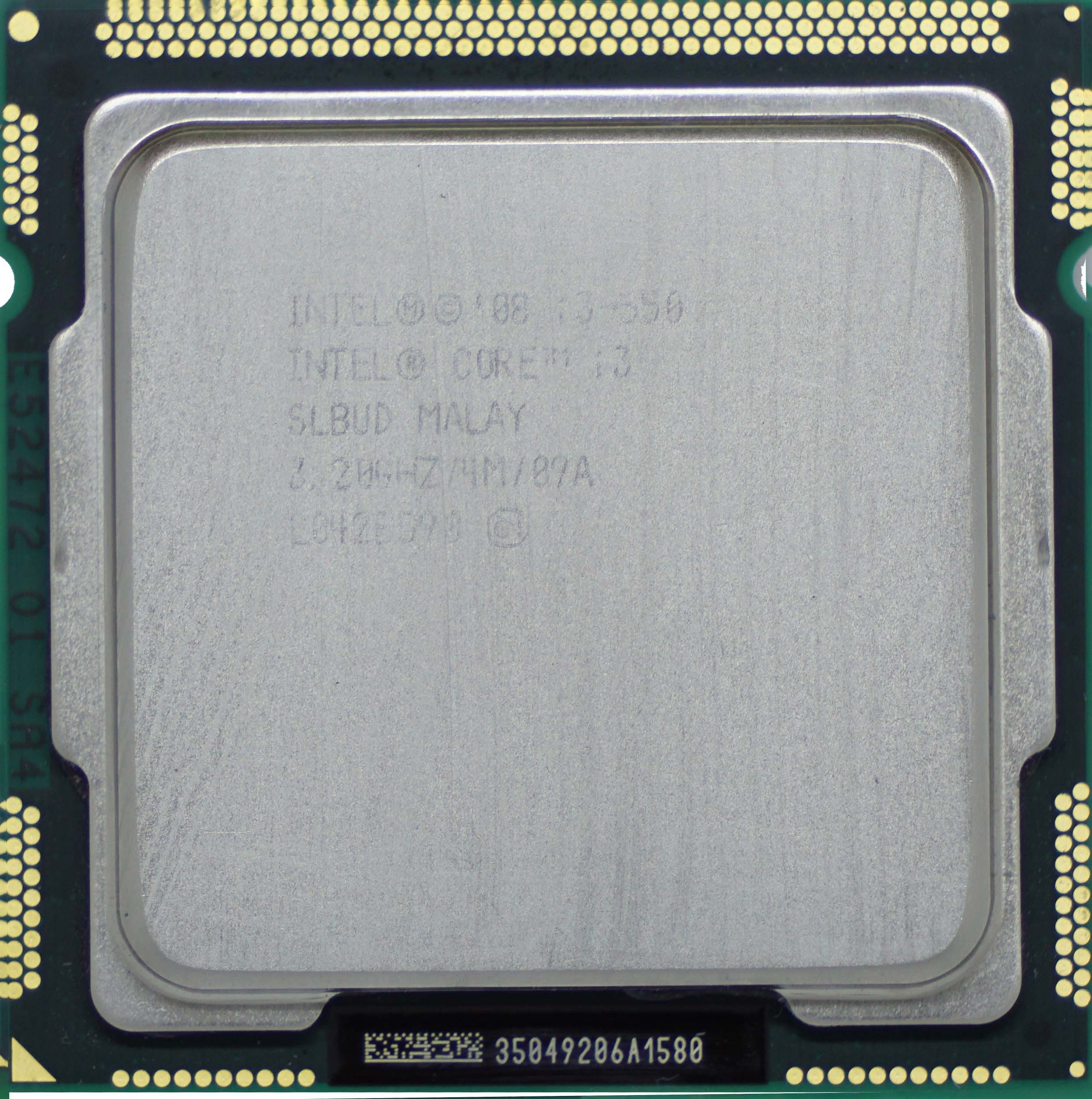 Intel Core i3-550 (SLBUD) 3.20Ghz Dual (2) Core LGA1156 73W CPU