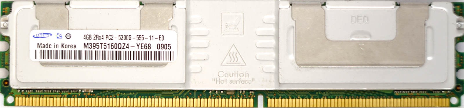 Samsung - 4GB PC2-5300G (DDR2-667Mhz, 2RX4)