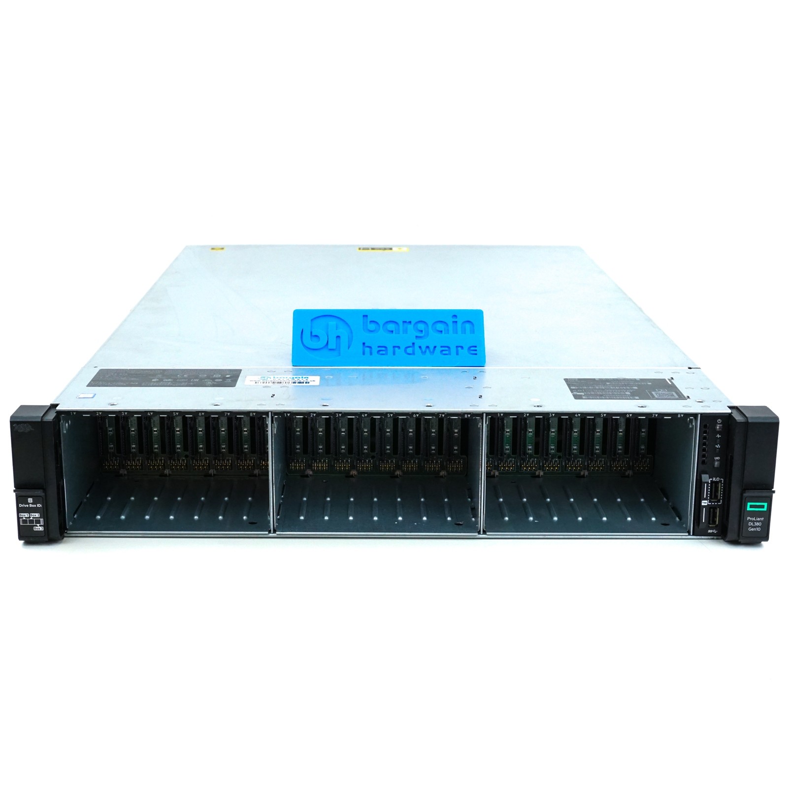 HPE ProLiant DL380 Gen10 2U 24x 2.5" SFF (16x U.2 NVMe + 8x SAS/SATA)