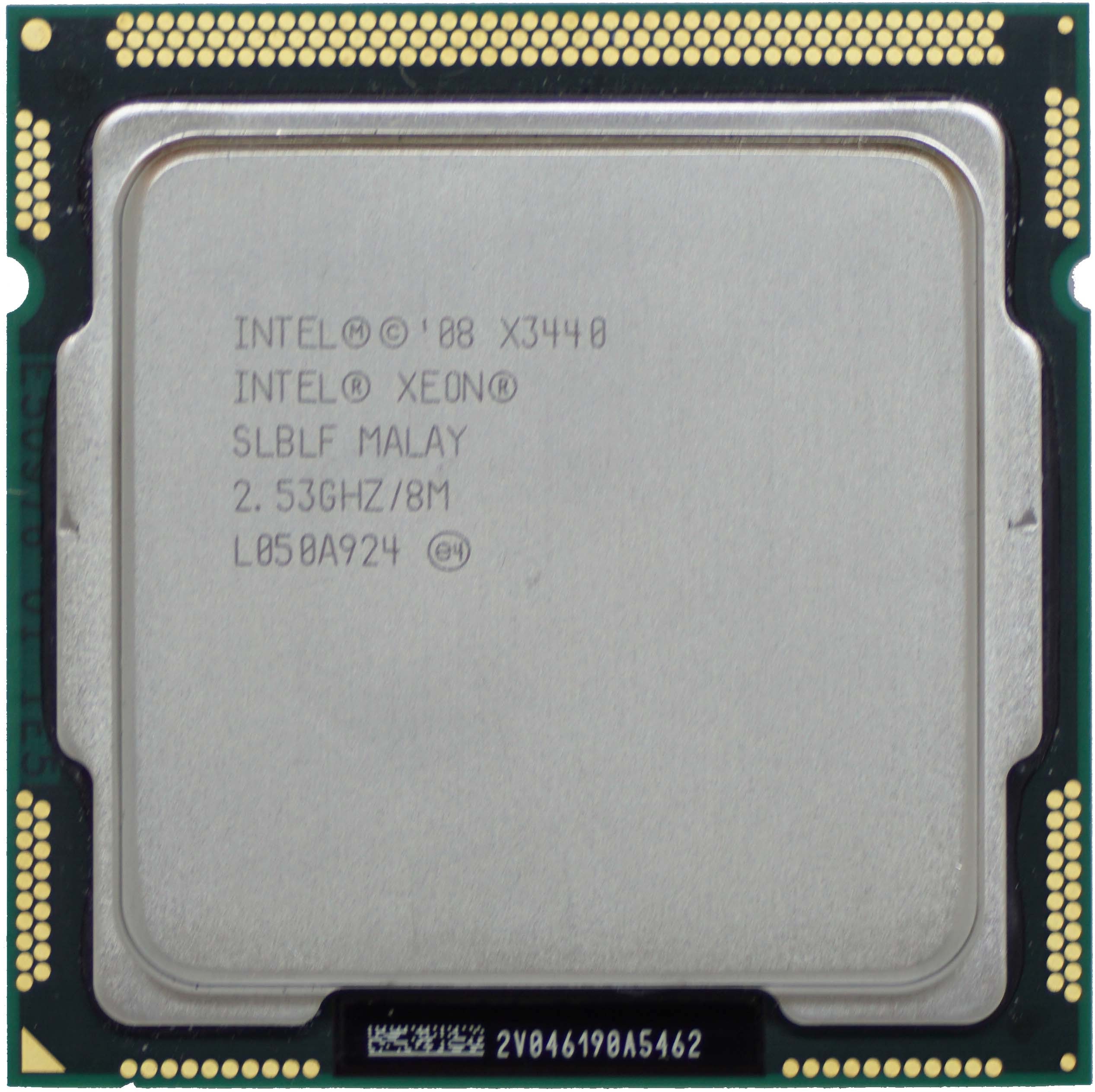 Intel Xeon X3440 (SLBLF) 2.53Ghz Quad (4) Core LGA1156 96W CPU
