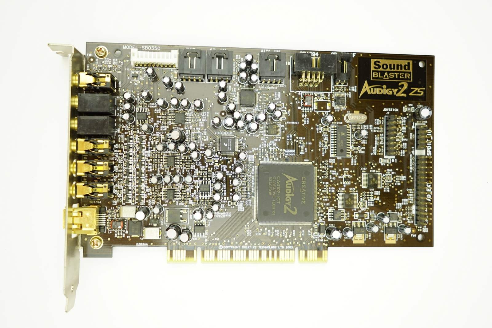 HP Soundblaster SB0350 - PCI FH Sound Card