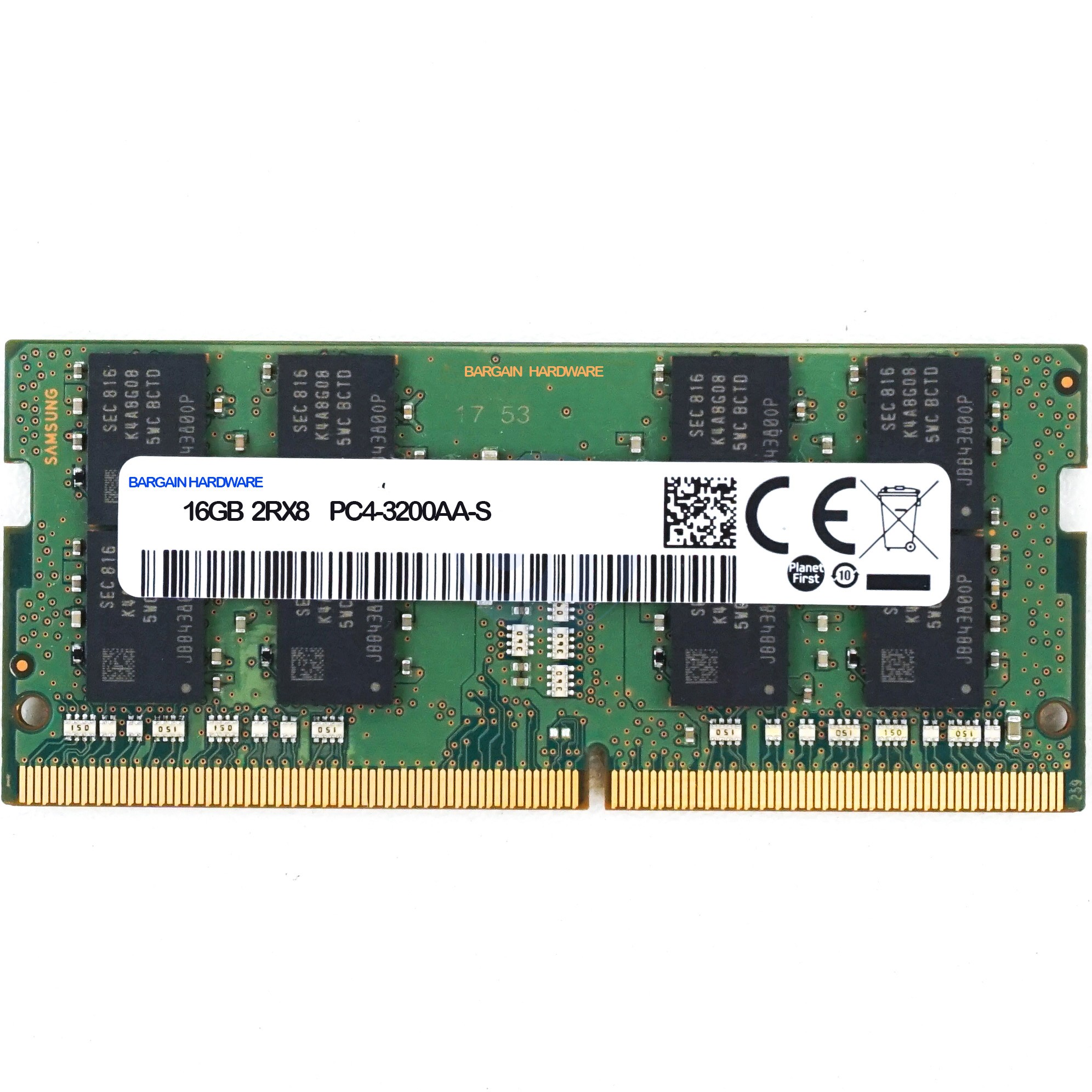 16GB - PC4-25600AA-S (2RX8, DDR4-3200MHz)