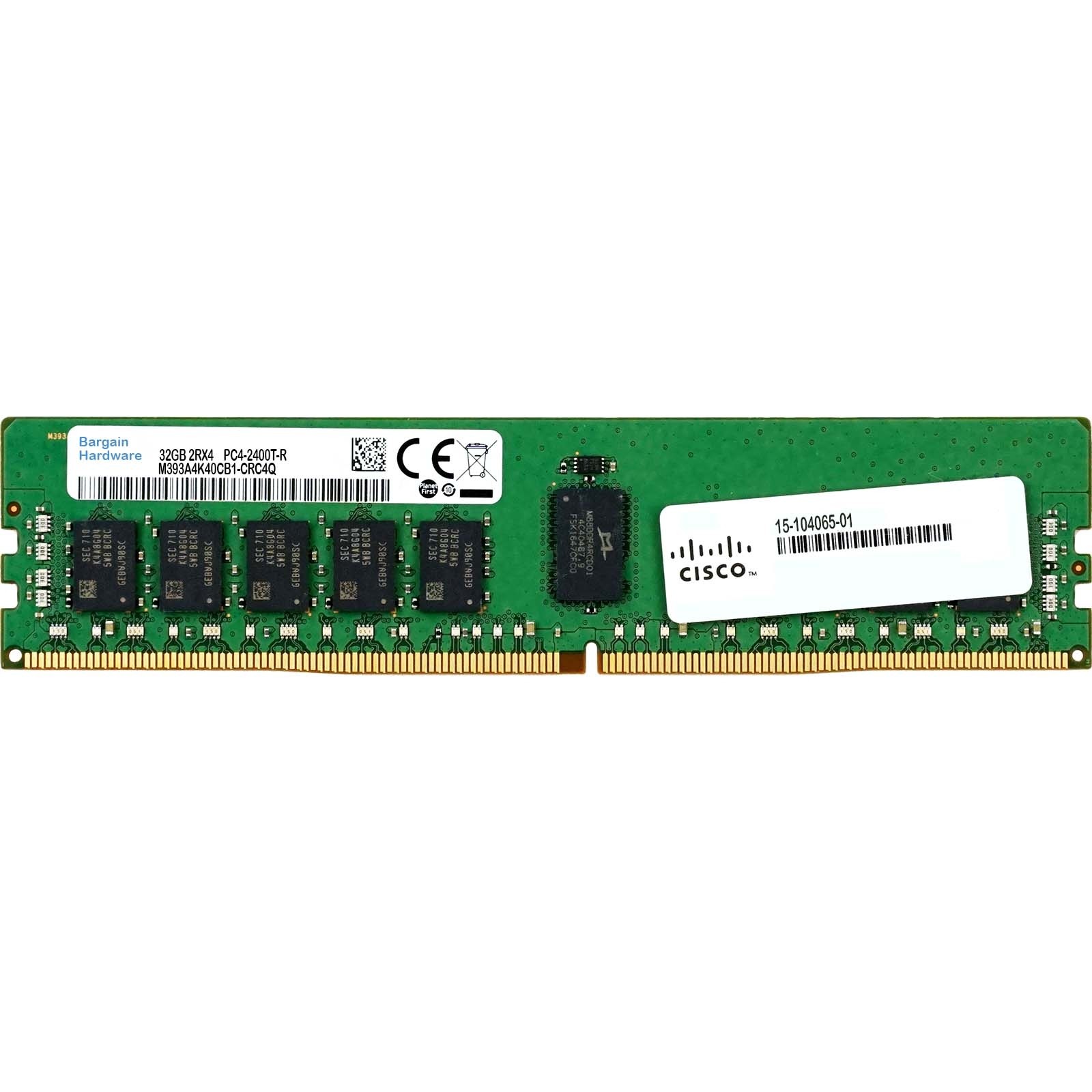 Cisco (15-104065-01) - 32GB PC4-19200T-R (2RX4, DDR4-2400MHz) RAM