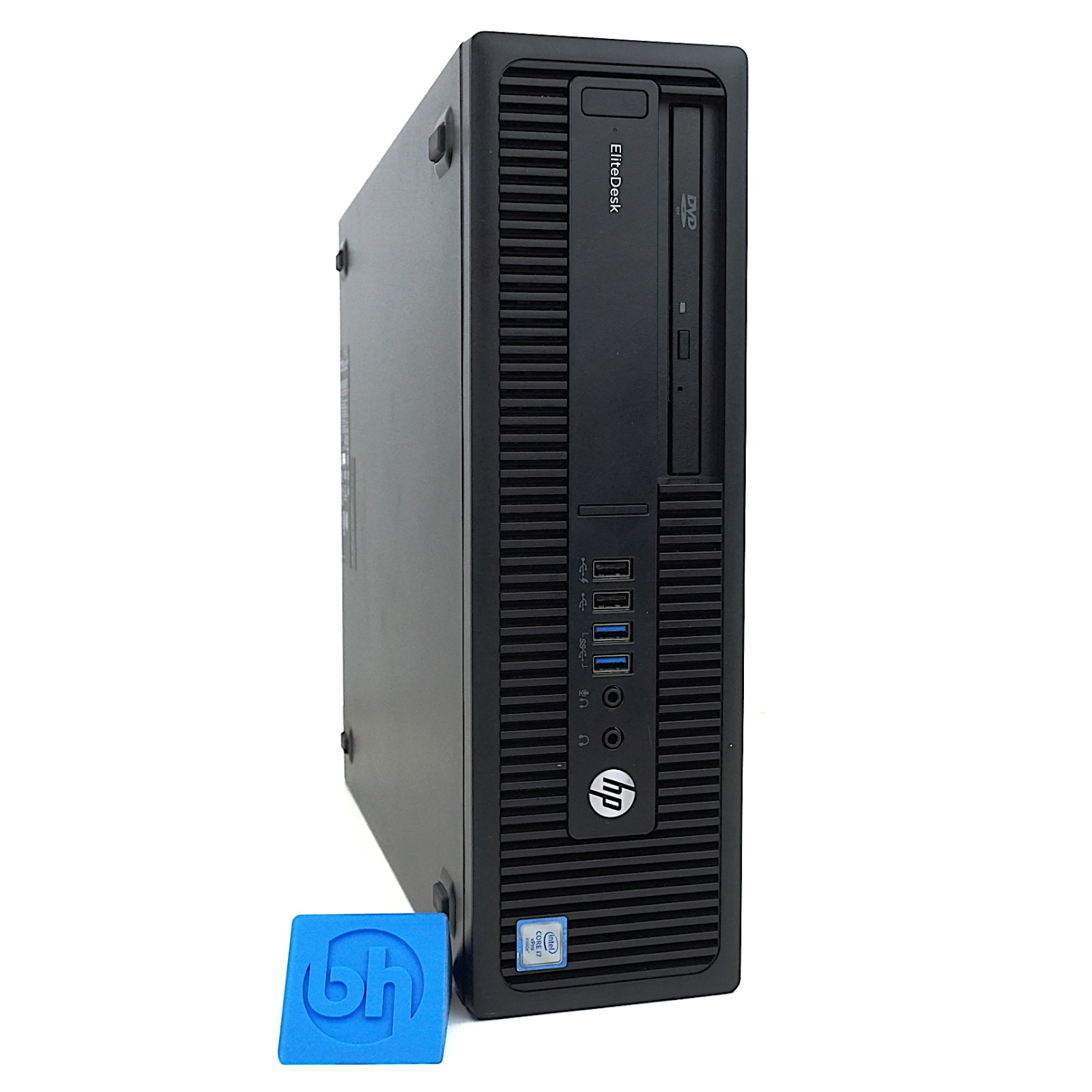 HP EliteDesk 800 G2 SFF Desktop PC Front Angle Left