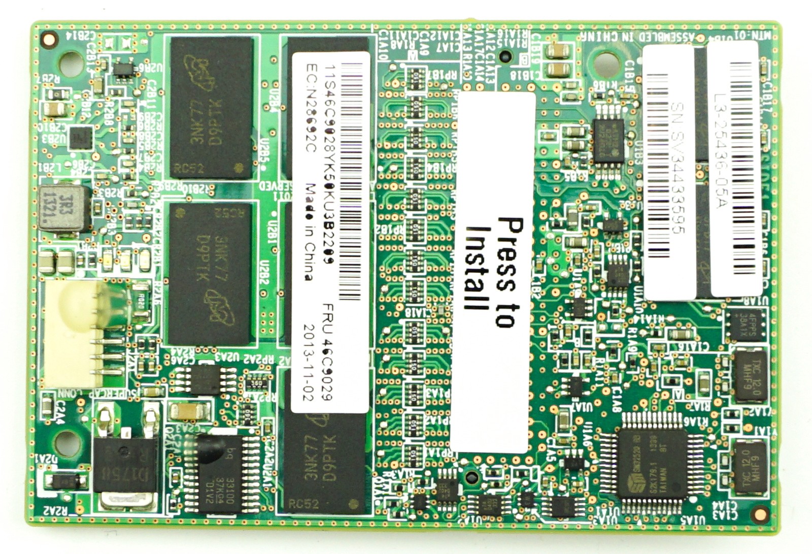 IBM ServeRAIDM 5100Series - 1GB Flash Controller Memory