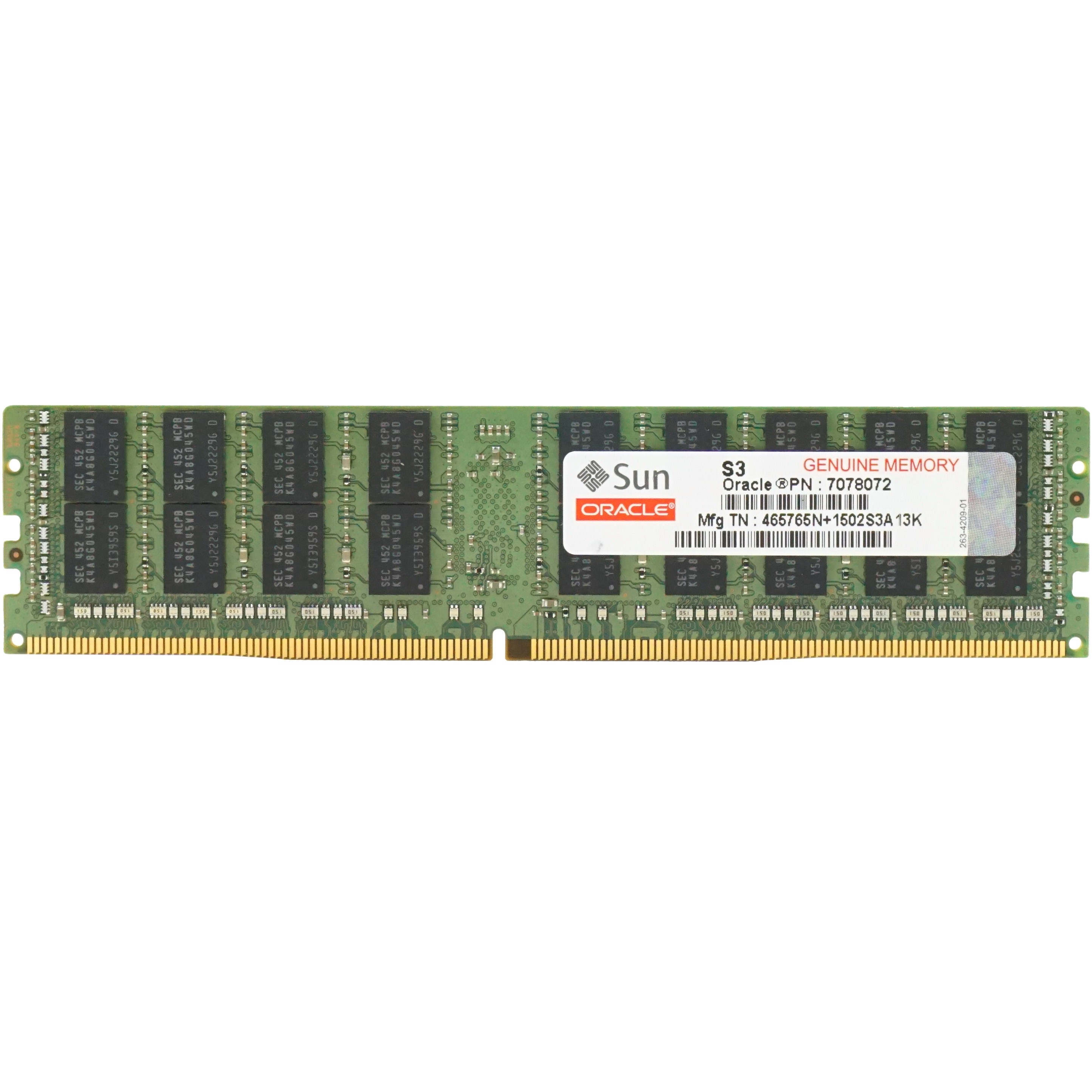 Oracle (7078072) - 32GB PC4-17000P-LR (4DRX4, DDR4-2133MHz)