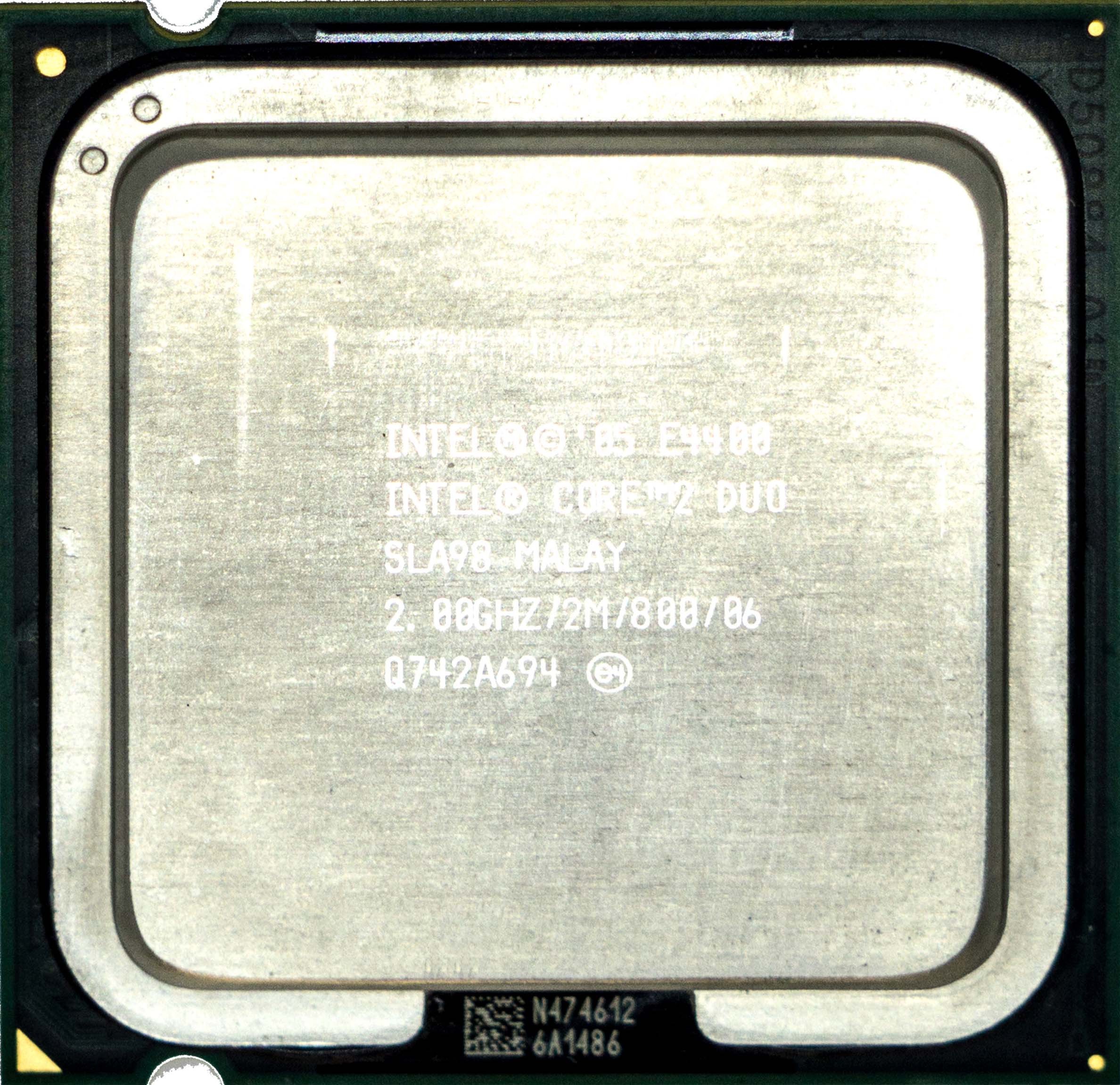 Intel Core2 E4400 (SLA98) 2.00Ghz Dual (2) Core LGA775 65W CPU