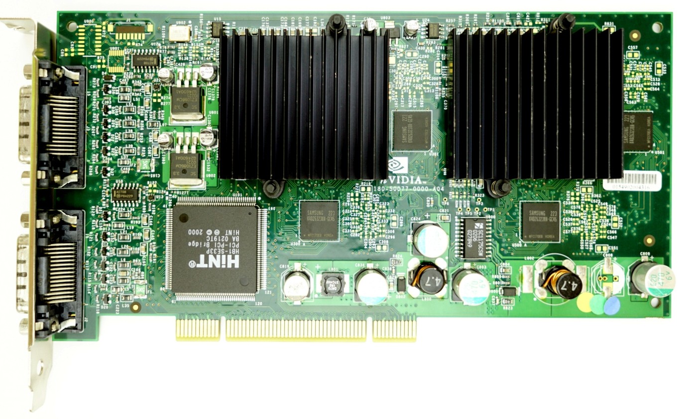 nVidia Quadro4 NVS400 2*64MB DDR PCI FH