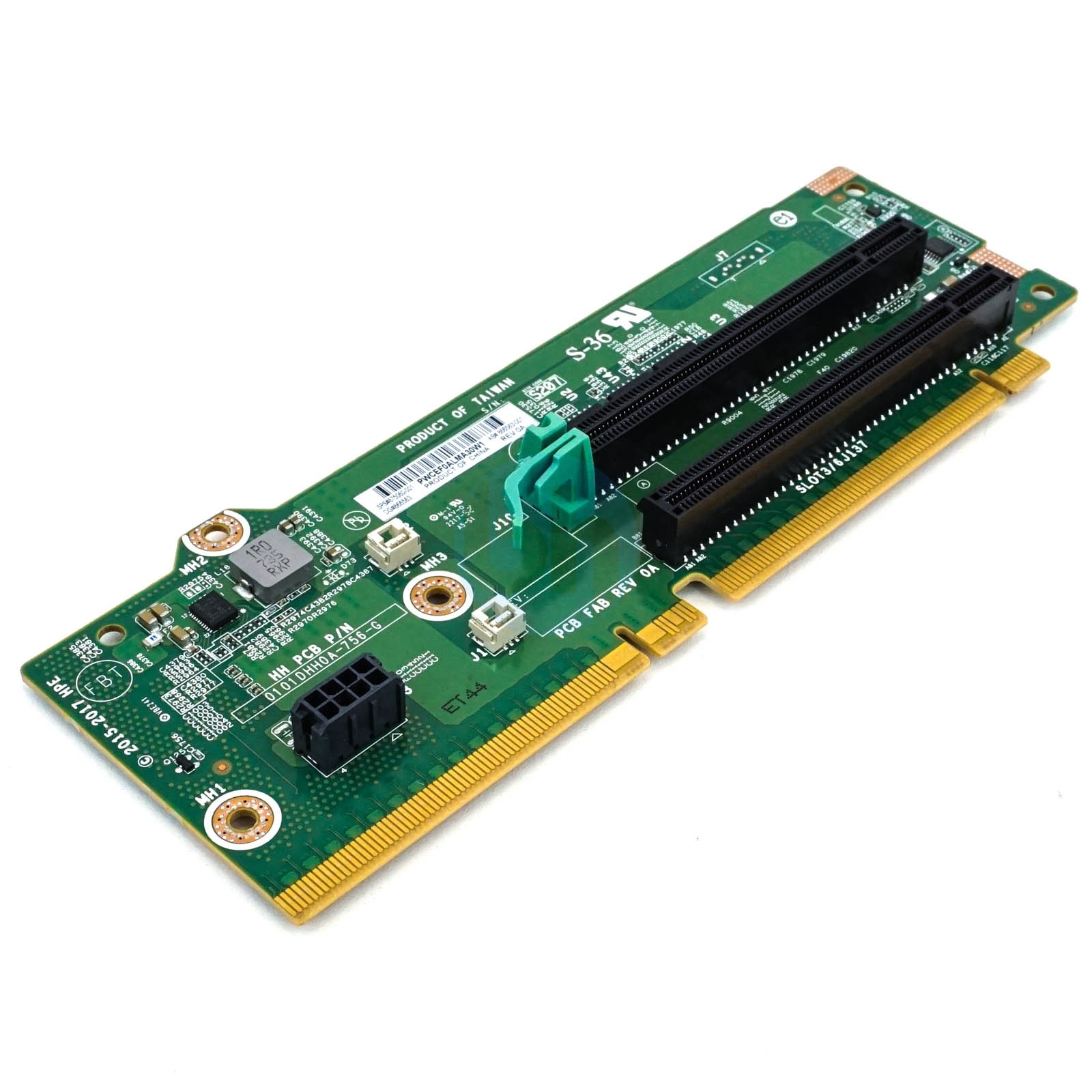 HP ProLiant DL380/DL385 Gen10 Primary PCIe Riser Card S2/S3