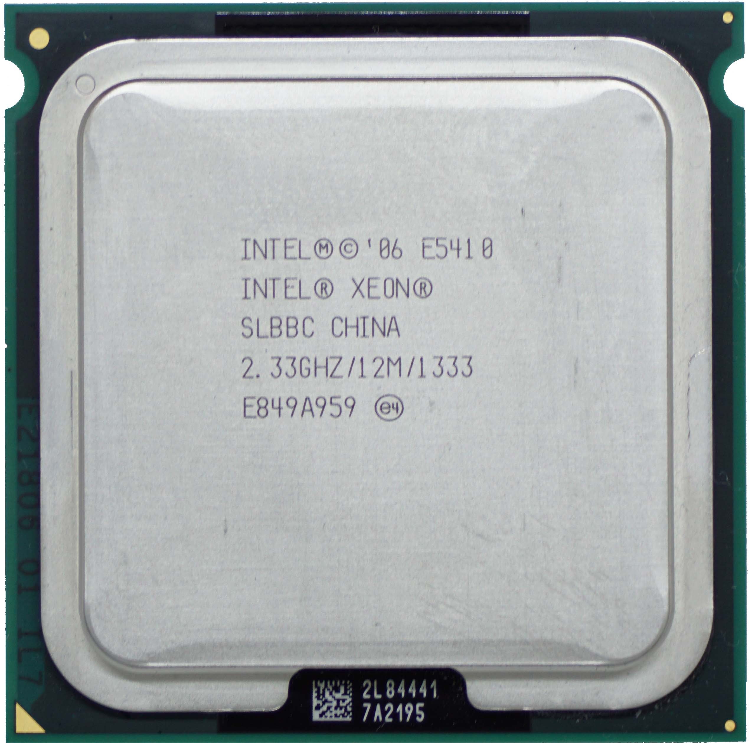 Intel Xeon E5410 (SLBBC) 2.33Ghz Quad (4) Core LGA771 80W CPU