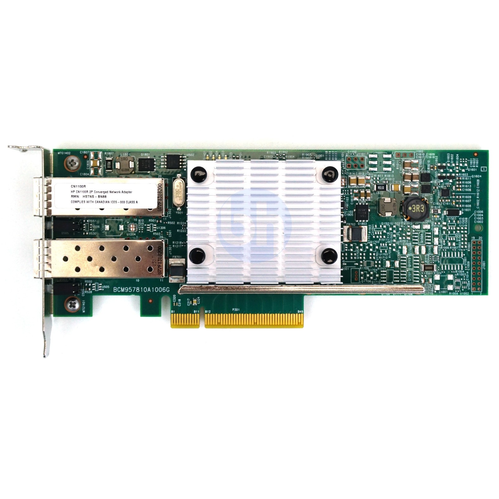 HP CN1100R Dual Port - 10Gbps SFP Low Profile PCIe-x8 CNA