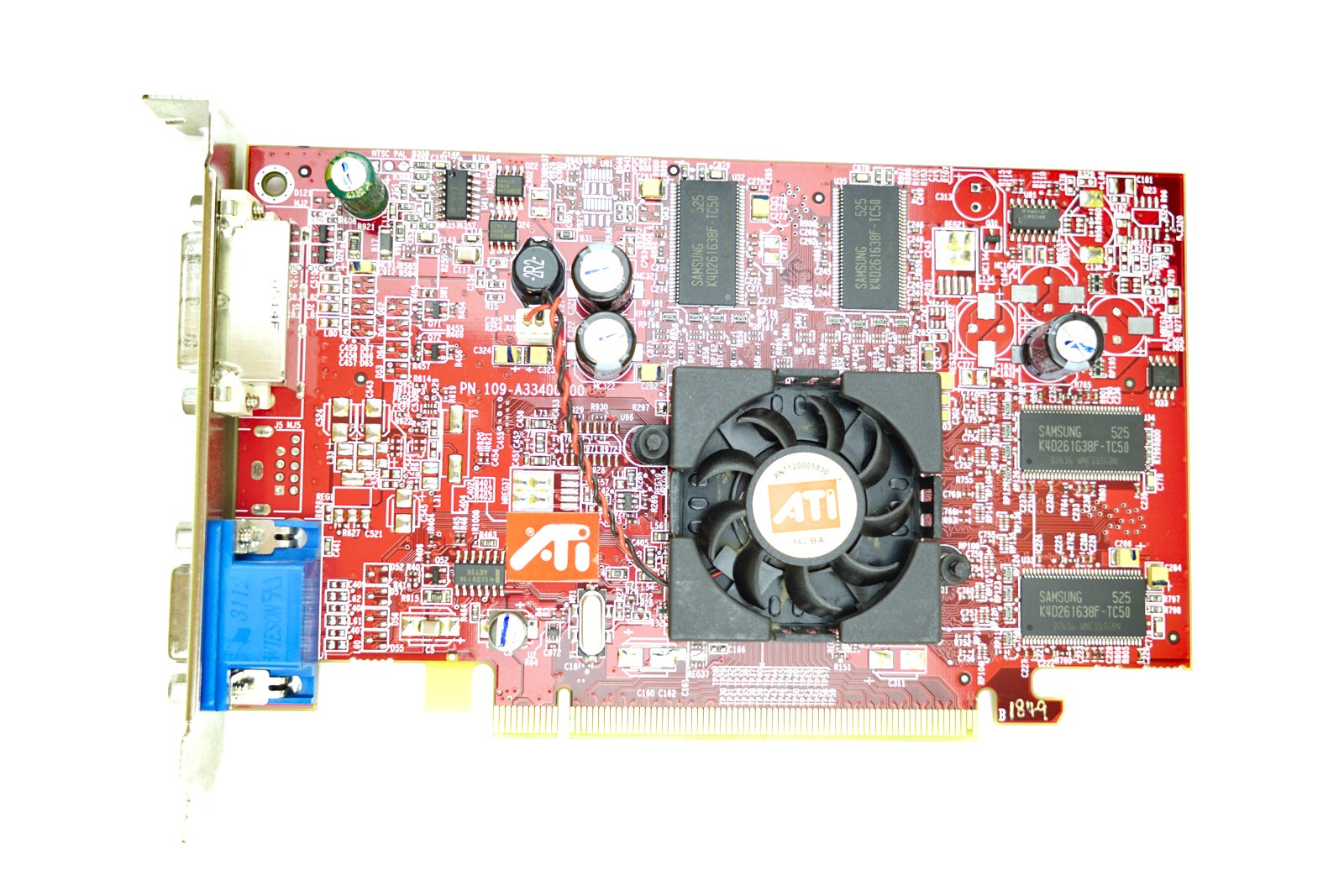 HP ATI FireGL V3100 - 128MB DDR PCIe-x16 FH
