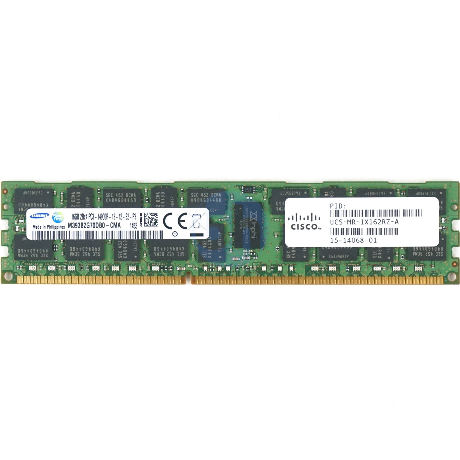 Cisco (15-14068-01) - 16GB PC3-14900R (2RX4, DDR3-1866MHz) RAM