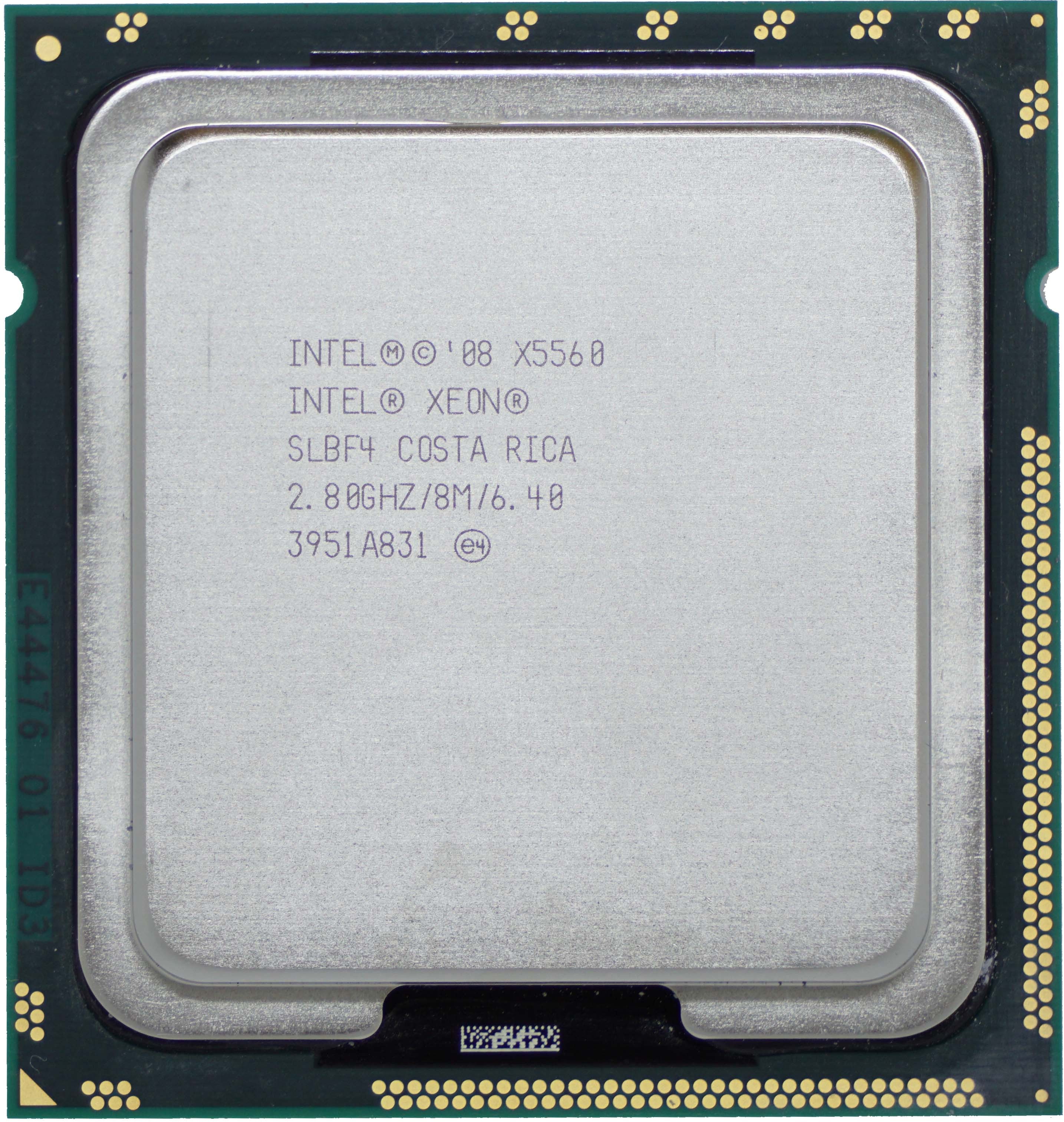 SLBF4 Intel Xeon X5560 (SLBF4) 2.80Ghz Quad (4) Core LGA1366 95W CPU