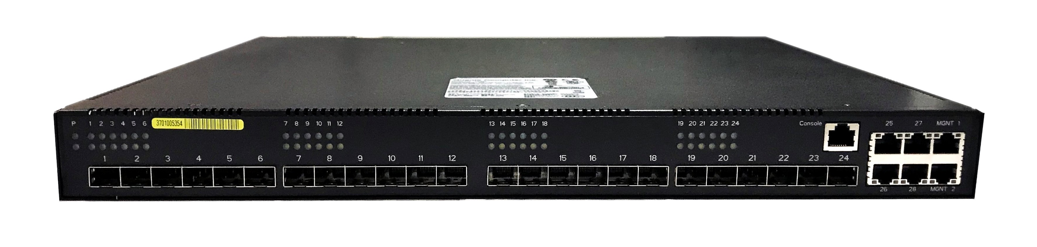 QUANTA LB6M Network Switch 10GB 24-Ports SFP+ Dual Power Supply With R