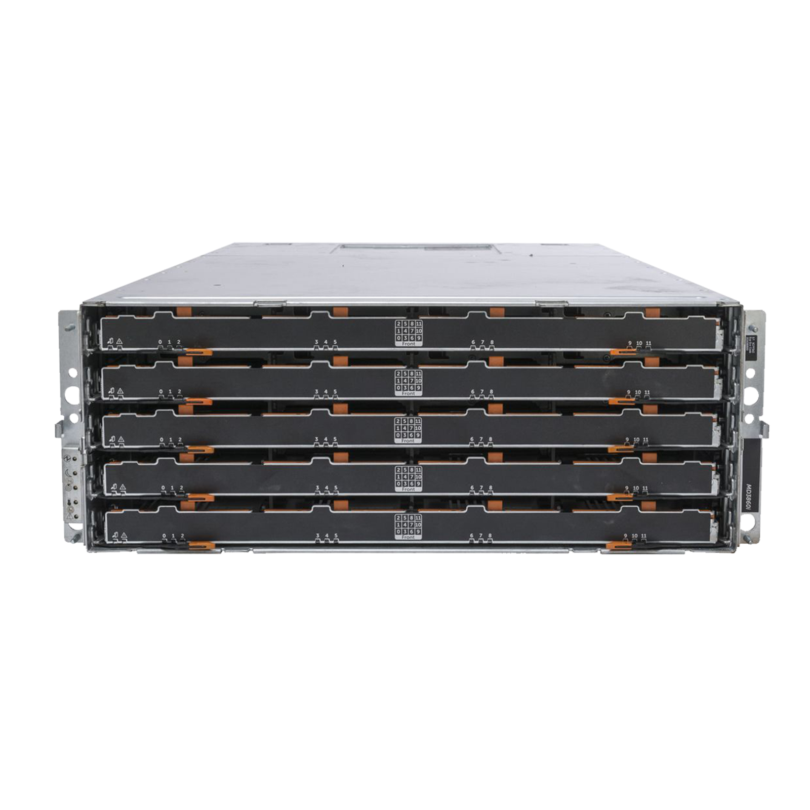 Dell PowerVault MD3460 Storage Array (60x 3.5" 12G SAS Bays, 2x 12G SAS Controllers)