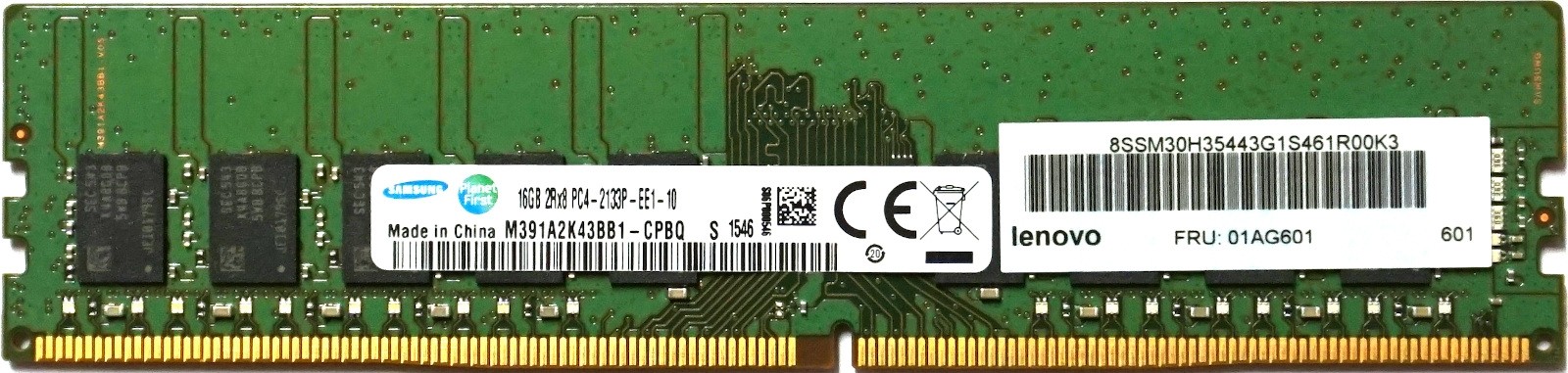 IBM (M30H354) - 16GB PC4-17000P-E (DDR4-2133Mhz, 2RX8)