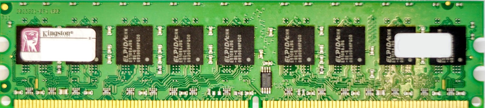 Kingston - 1GB PC2-6400E (DDR2-800Mhz, 2RX8)