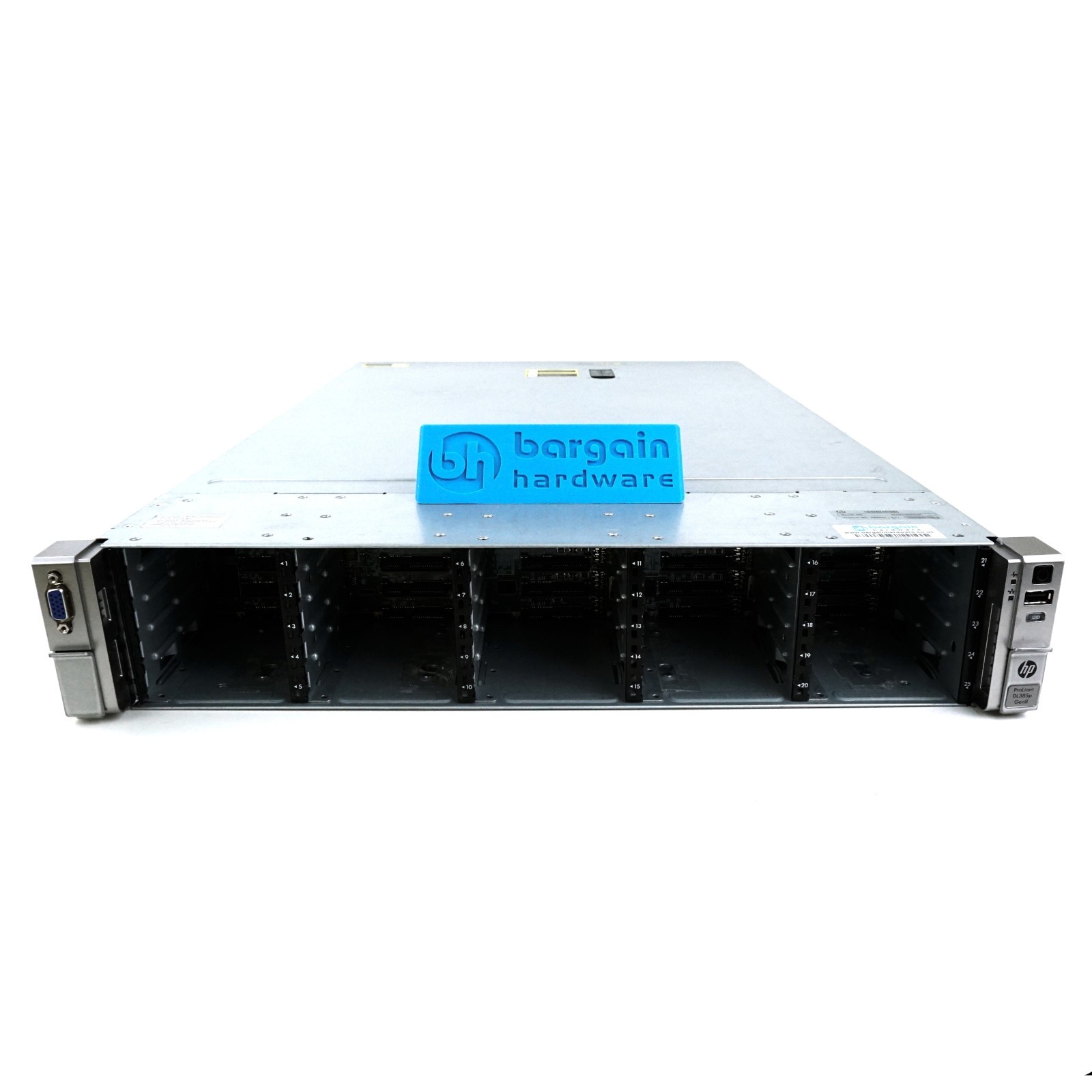 HP ProLiant DL385p Gen8 2U 25x 2.5" (SFF)