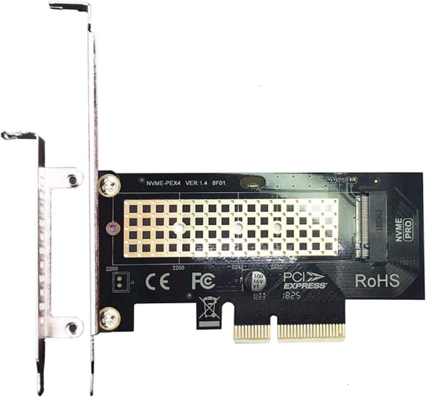 PCIe 3.0x4 to M.2 NVMe Converter FH/LP New
