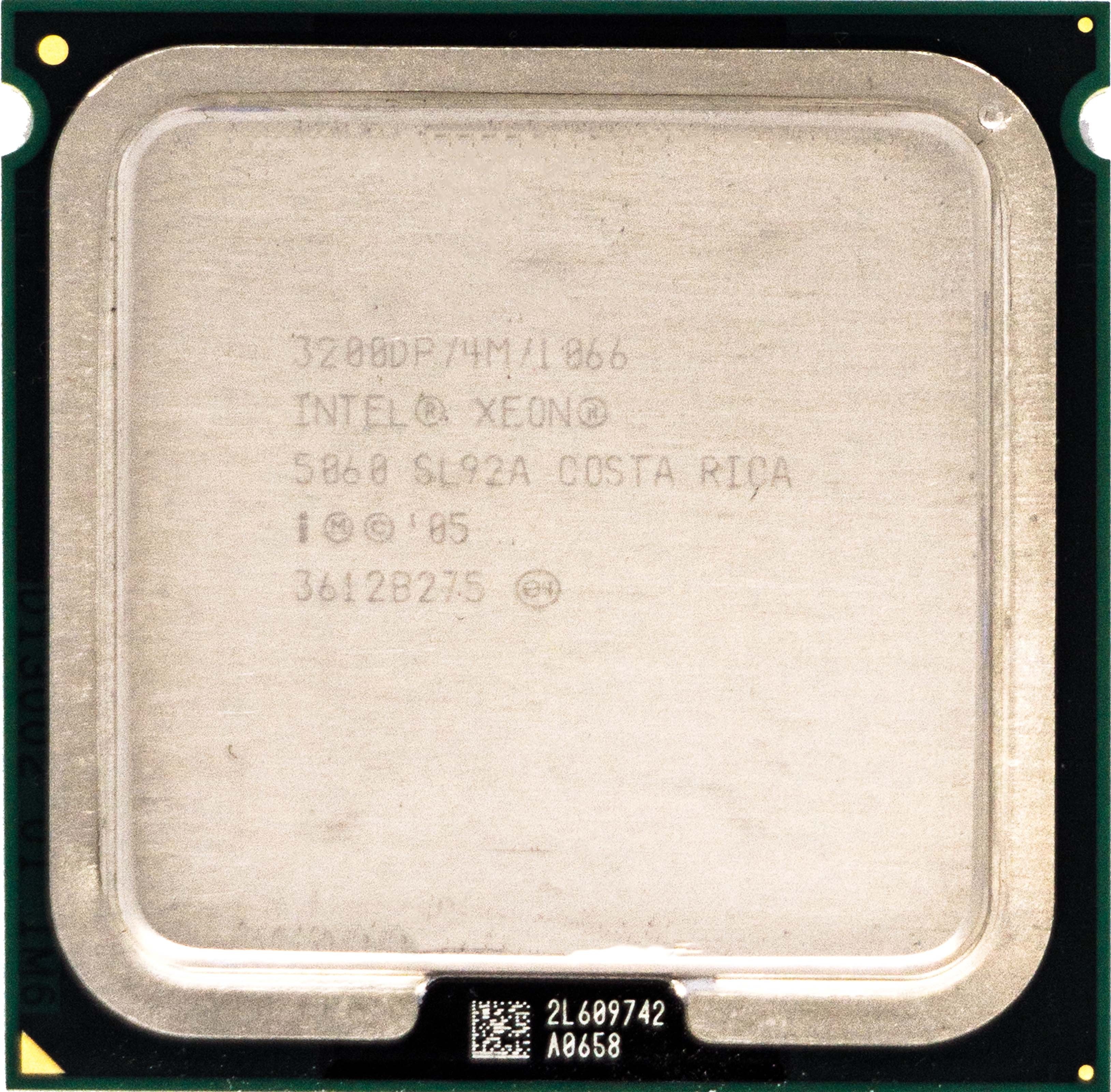 Intel Xeon 5060 (SL92A) 3.20Ghz Dual (2) Core LGA771 130W CPU