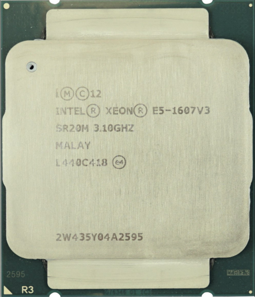 Intel Xeon E5-1607 V3 (SR20M) 3.10Ghz Quad (4) Core FCLGA2011-3 140W CPU