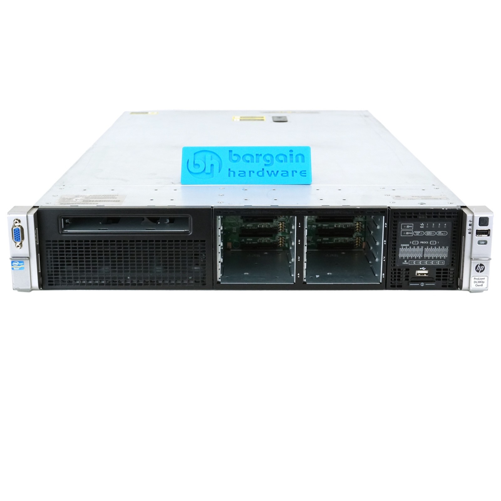 HP ProLiant DL380p Gen8 2U 8xSFF Hot-Swap SAS & PSU 2U Barebones Server