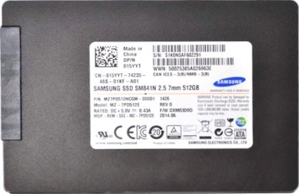 Dell (015YYT) 512GB SATA III (SFF) 6GB/s SSD