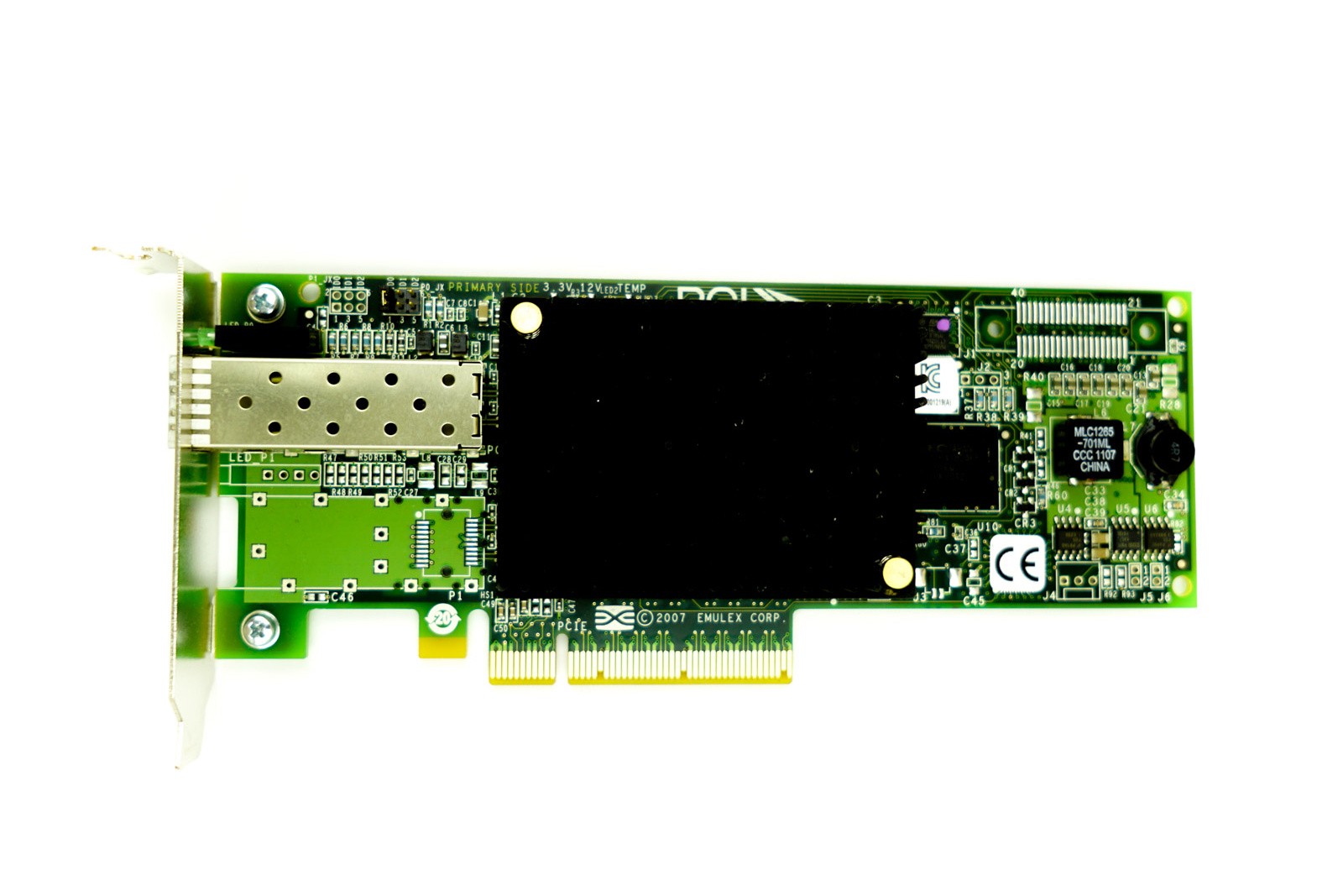 Emulex LPe12000 Single Port - 8Gbps SFP+ Low Profile PCIe-x8 HBA