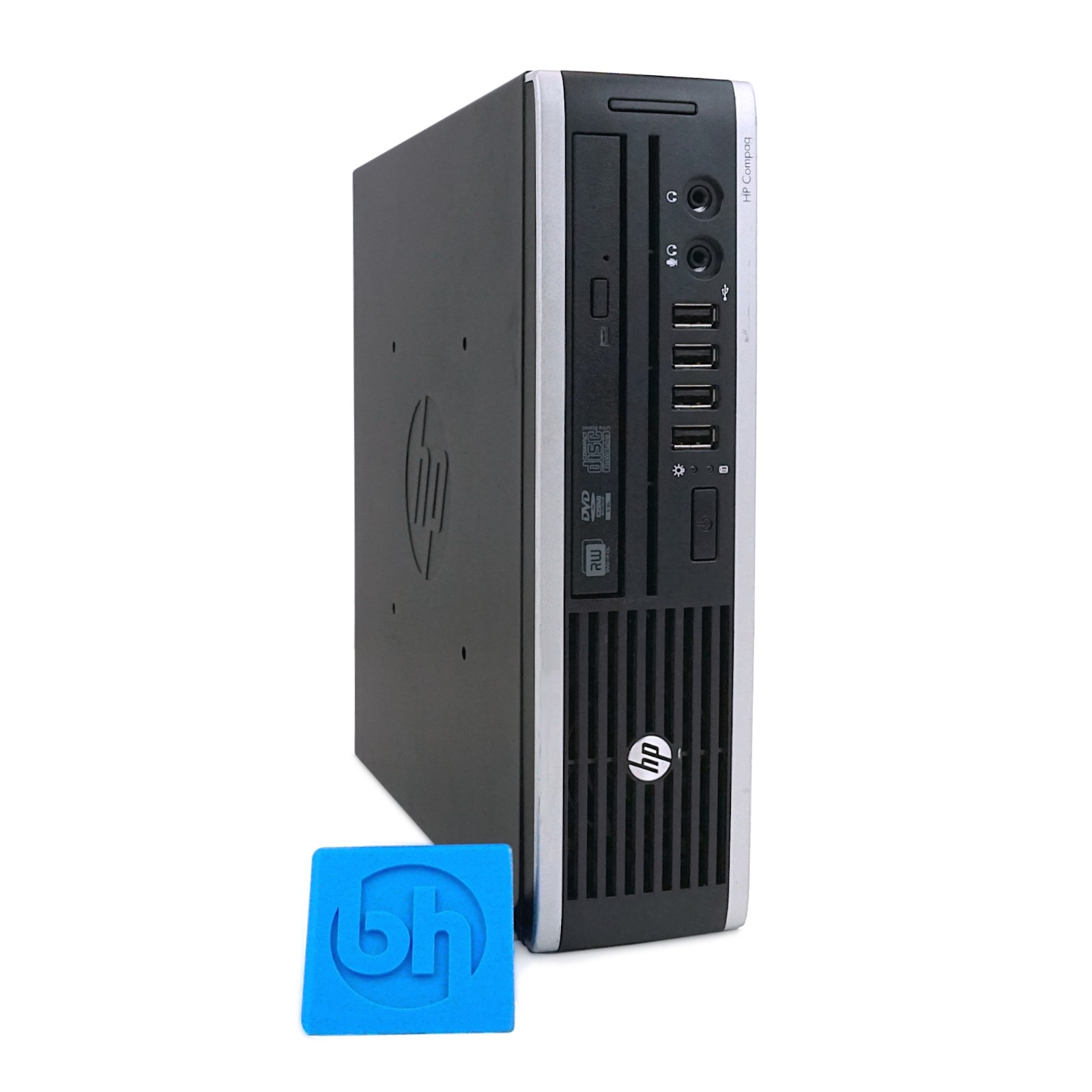 HP Compaq 8200 Elite USDT Desktop PC Front Angle Left