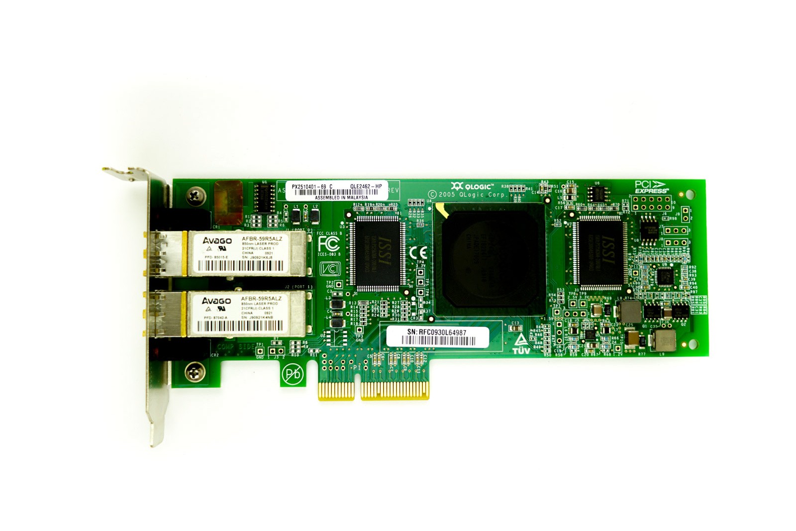HP AE312A Dual Port - 4Gbps SFP Low Profile PCIe-x4 HBA