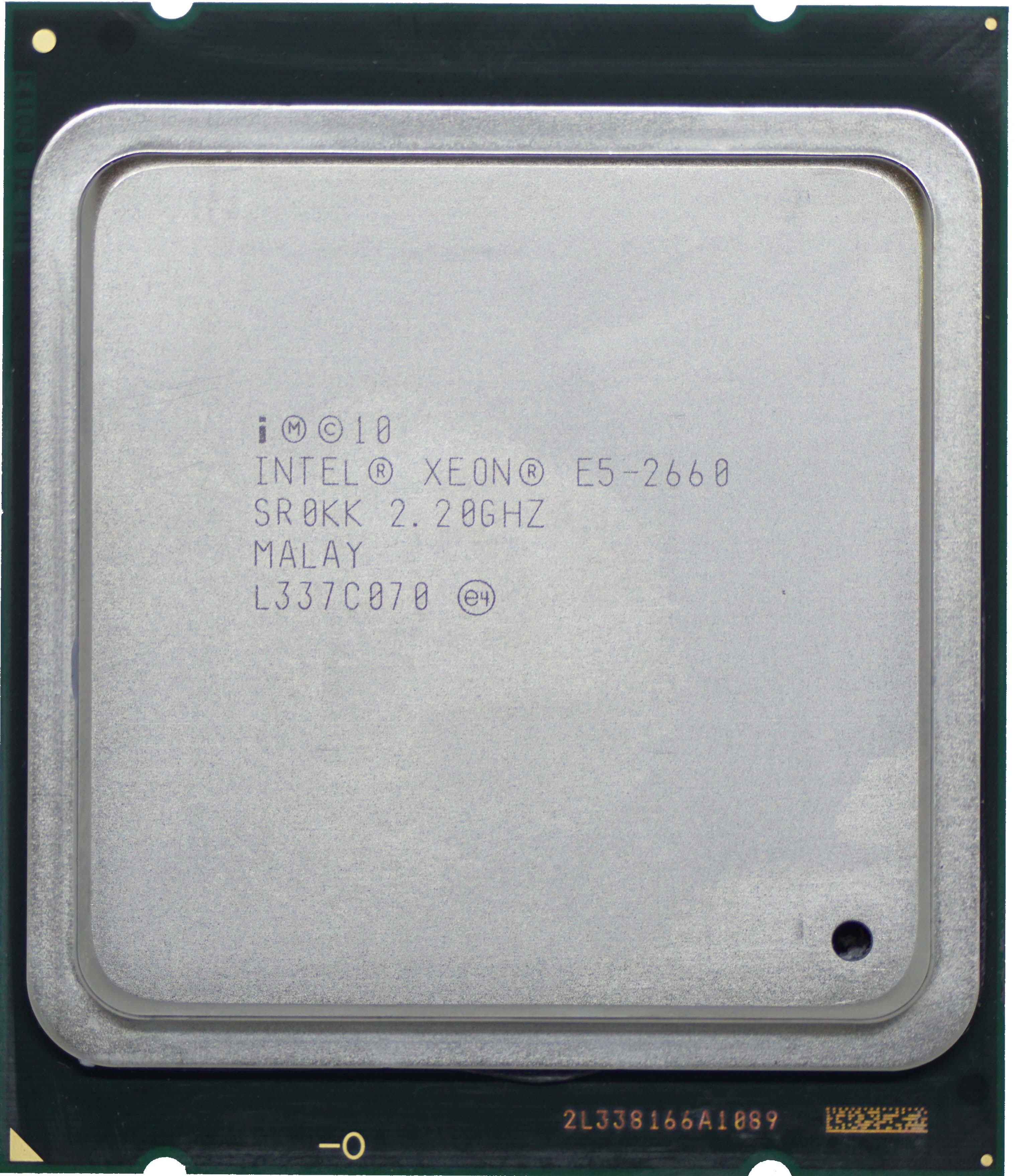 Intel Xeon E5-2660 V1 (SR0KK) 2.20GHz 8-Core LGA2011 95W 20MB CPU CPU0000310