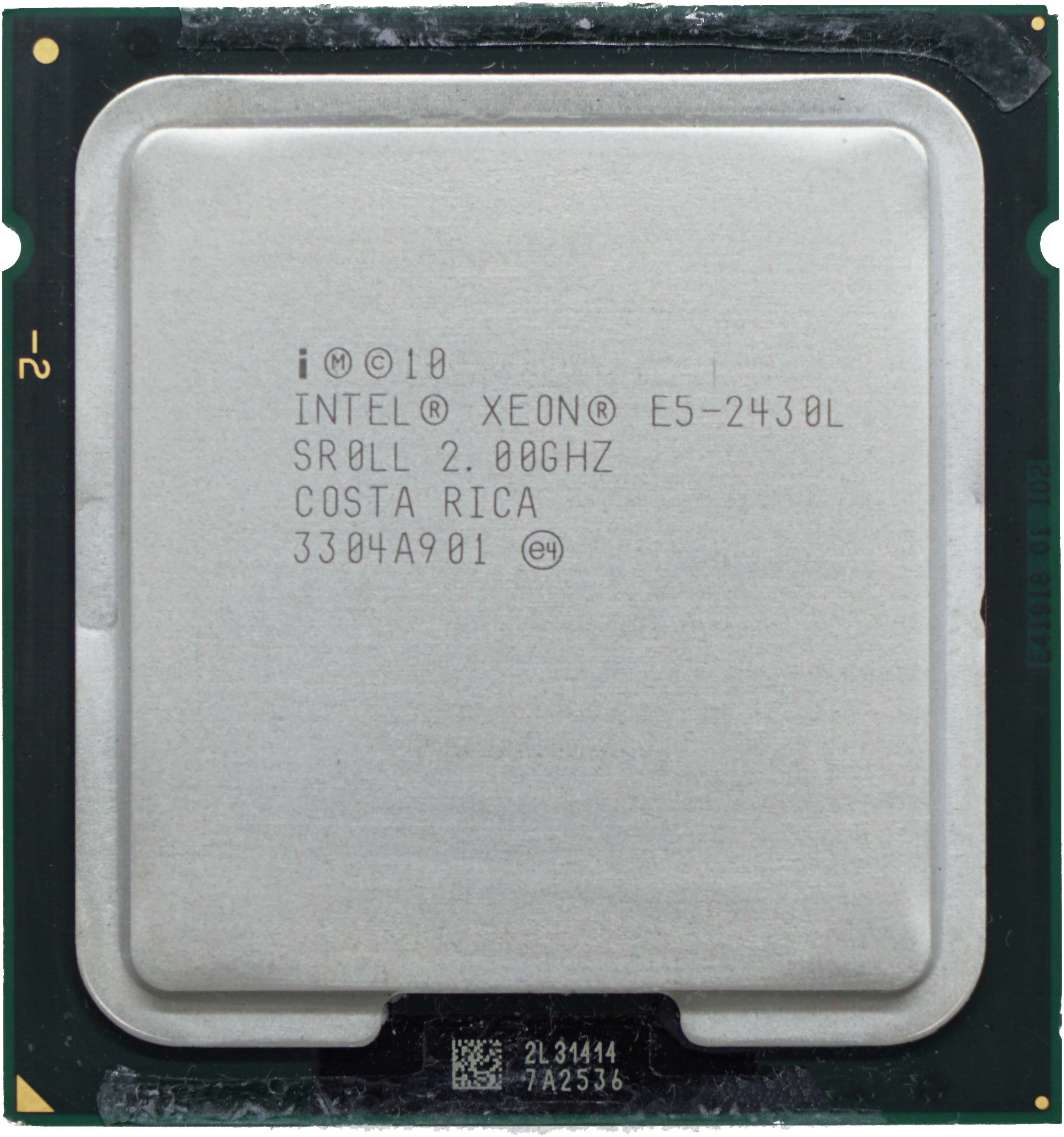 Intel Xeon E5-2430L V1 (SR0LL) 2.00Ghz Hexa (6) Core LGA1356 60W CPU