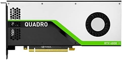 Dell (NP98J) nVidia Quadro RTX4000 - FH PCIe-x16 8GB GDDR6 GPU (MM631) - Front