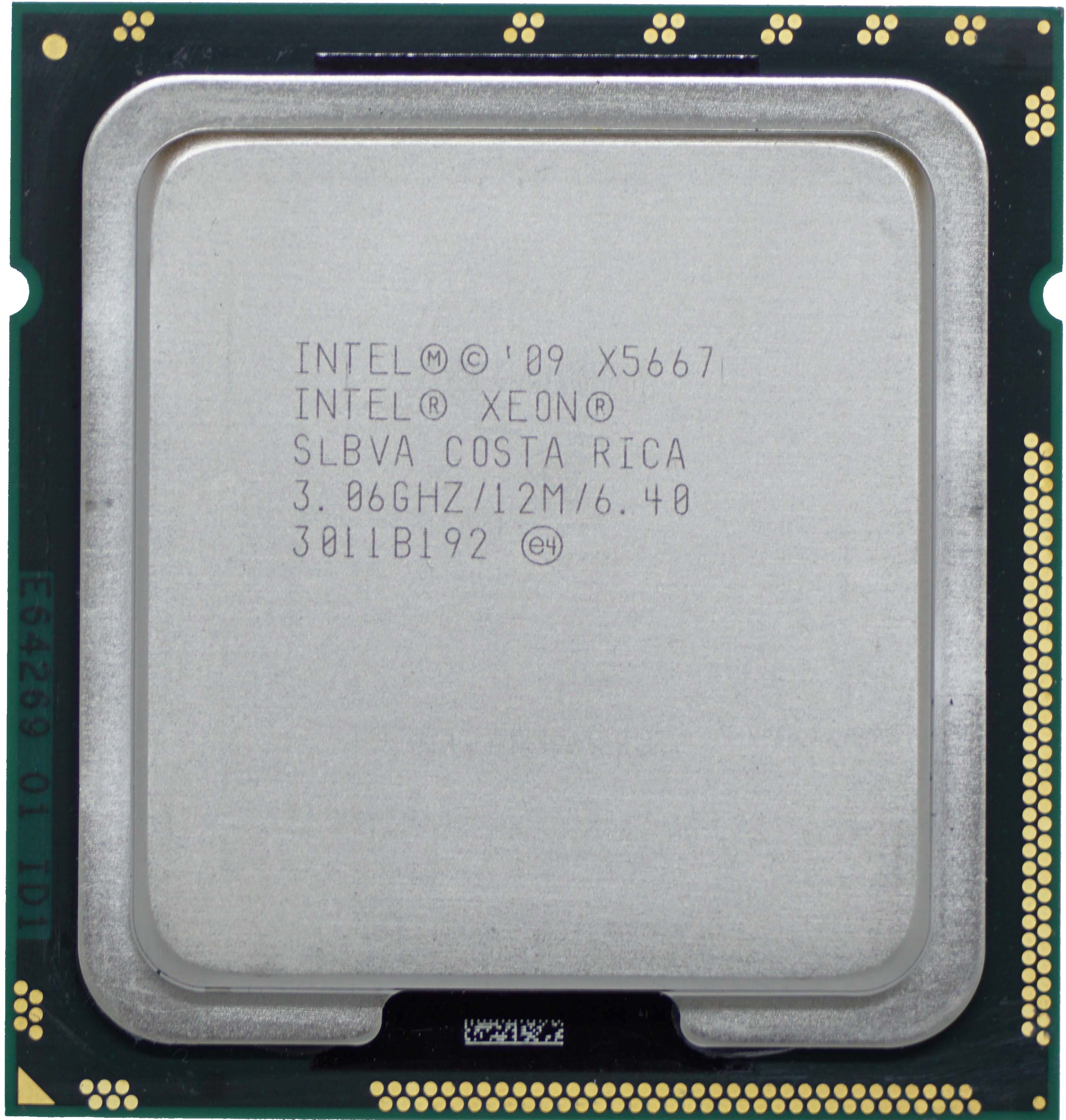 Intel Xeon X5667 (SLBVA) 3.06Ghz Quad (4) Core LGA1366 95W CPU