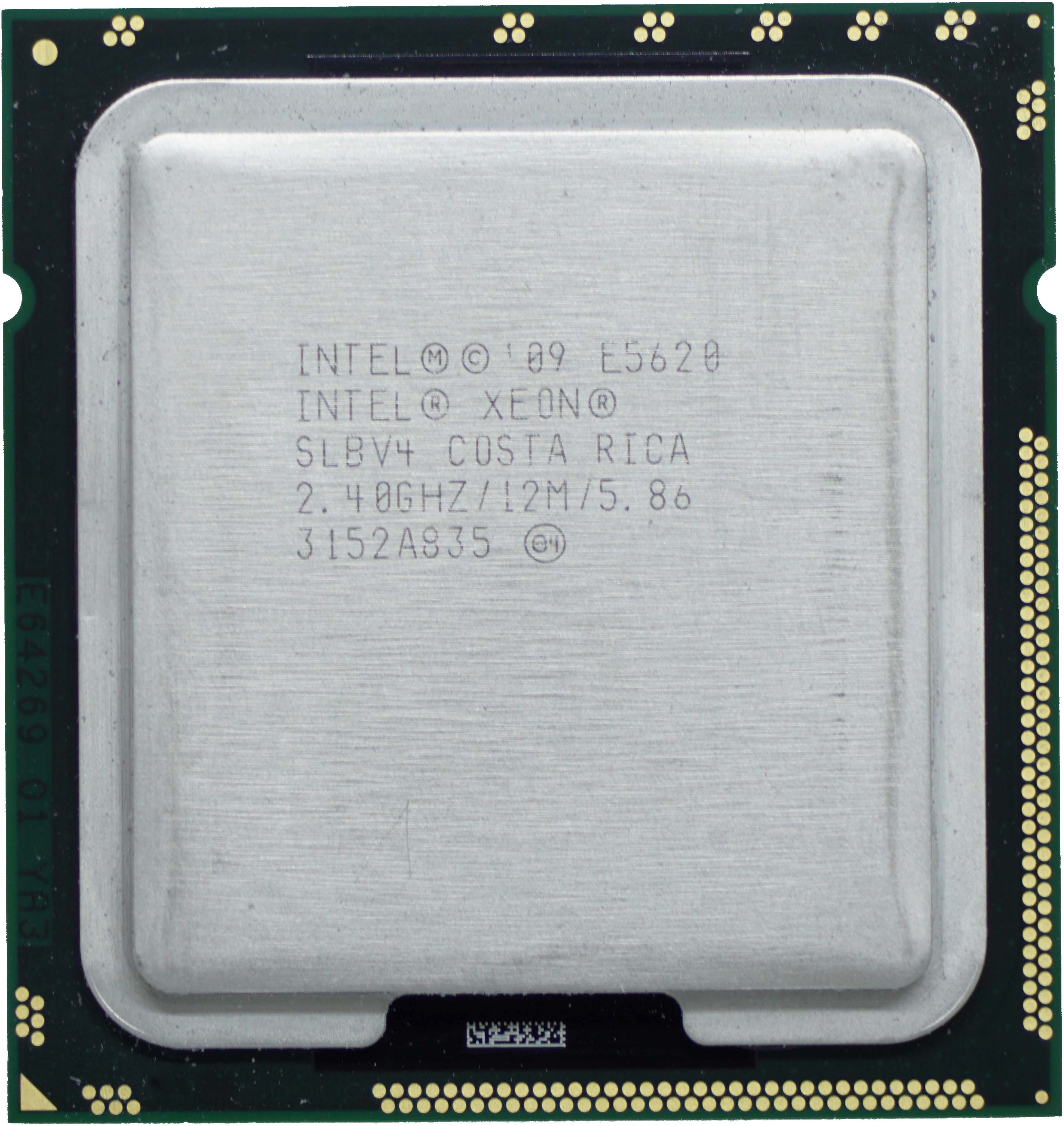 SLBV4 Intel Xeon E5620 (SLBV4) 2.40Ghz Quad (4) Core LGA1366 80W CPU