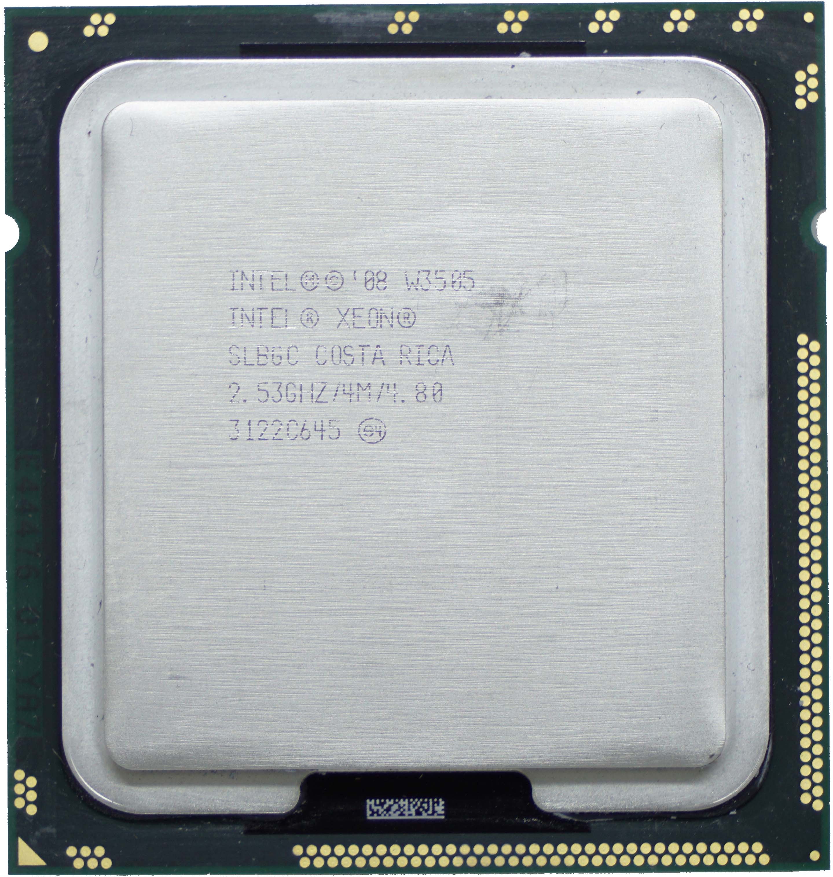 Intel Xeon W3505 (SLBGC) 2.53Ghz Dual (2) Core LGA1366 130W CPU