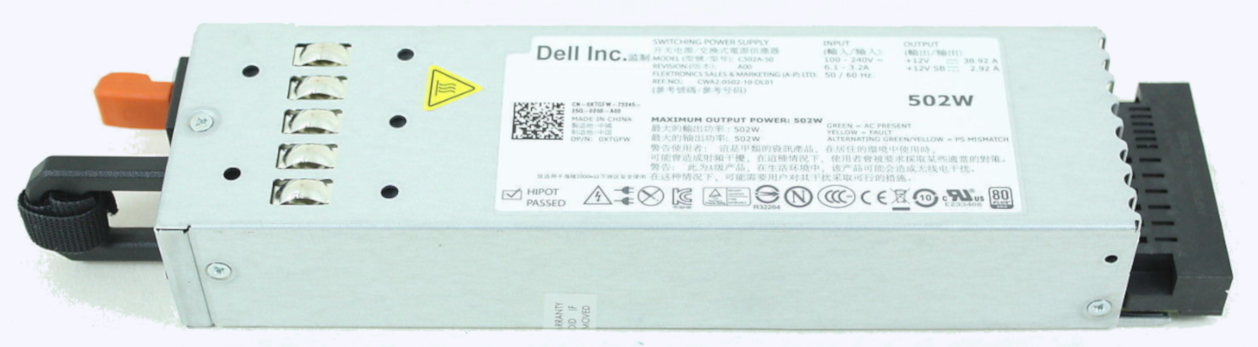 Dell R610 HS PSU 502W