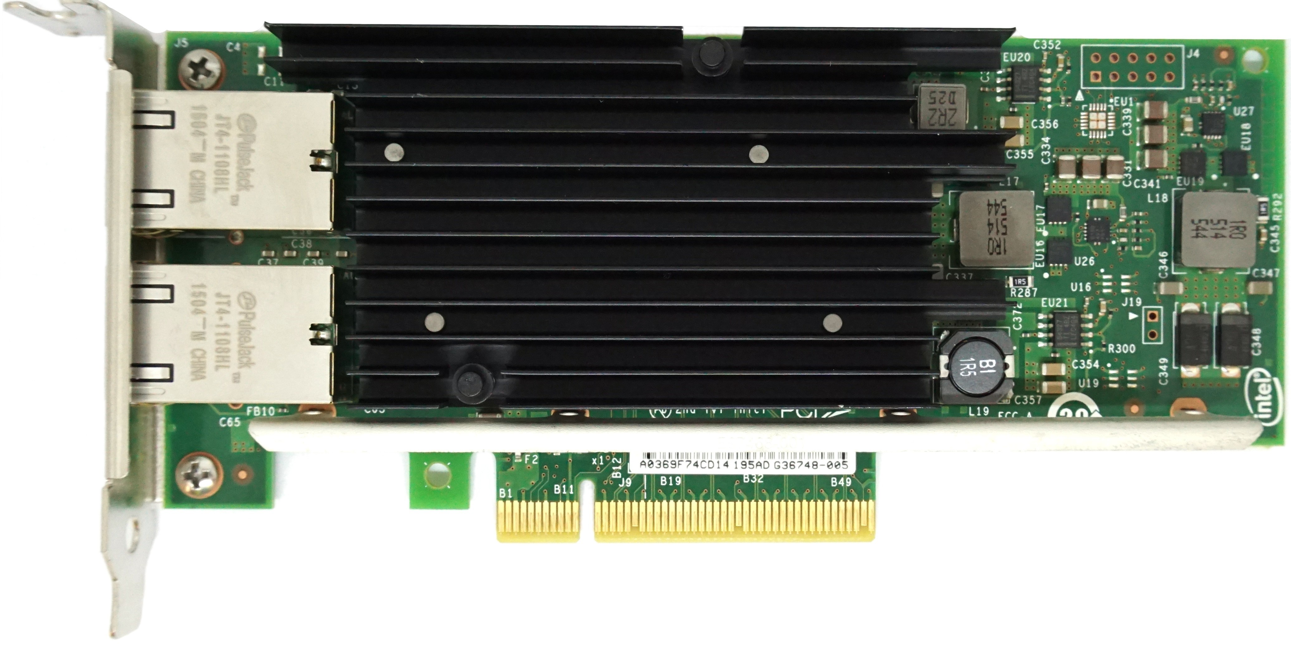 Dell X540-T2 Dual Port - 10GbE RJ45 Low Profile PCIe-x8 CNA