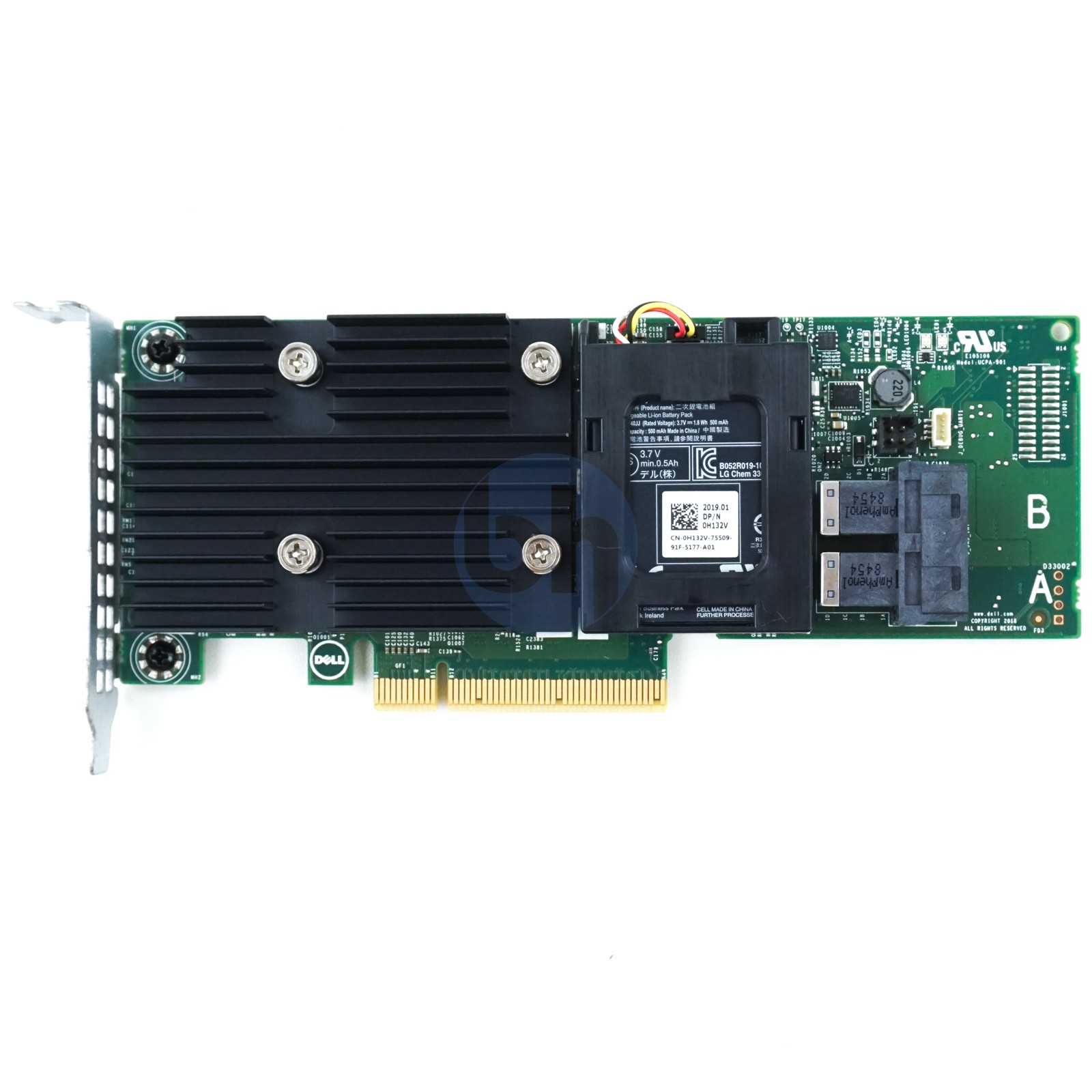 X4TTX Dell PERC H730p 2GB Non-Volatile - LP PCIe-x8 12Gbps SAS RAID