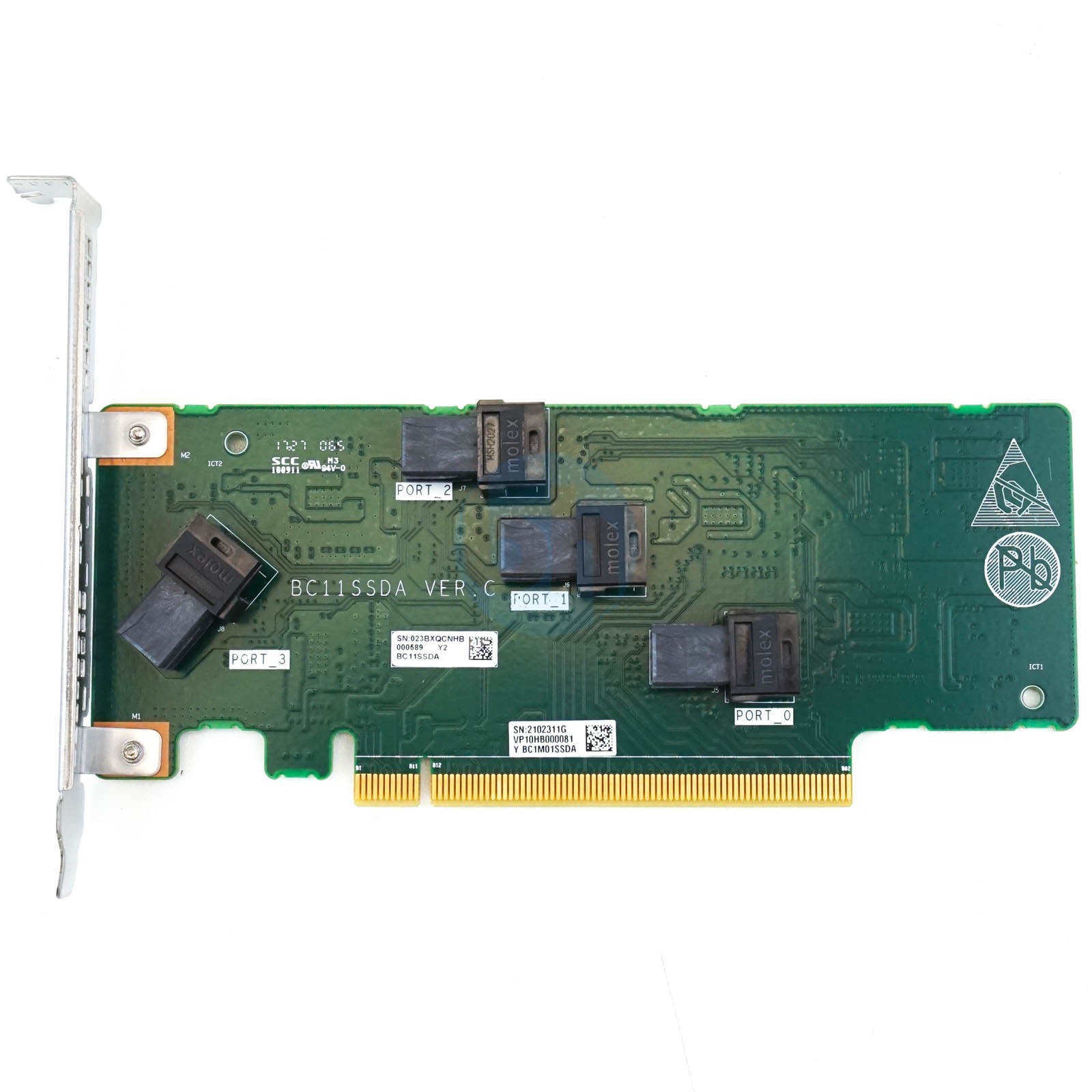Huawei U.2 Expansion Card FH PCIe-x16 for RH1288H V3, RH2288H V3