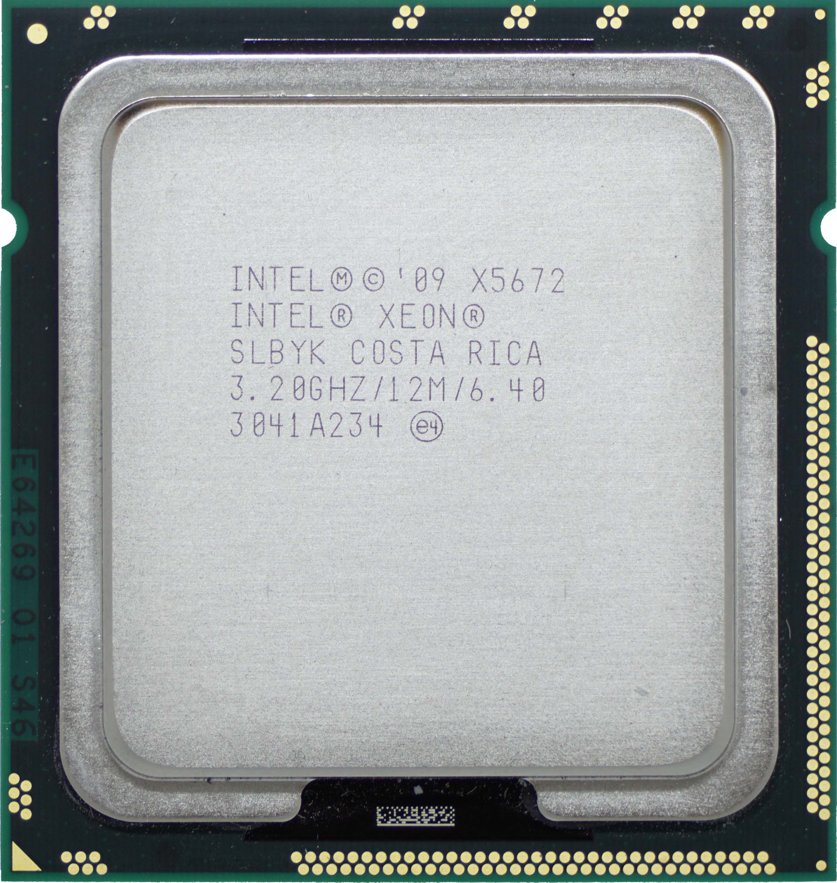 Intel Xeon X5672 (SLBYK) 3.20Ghz Quad (4) Core LGA1366 95W CPU