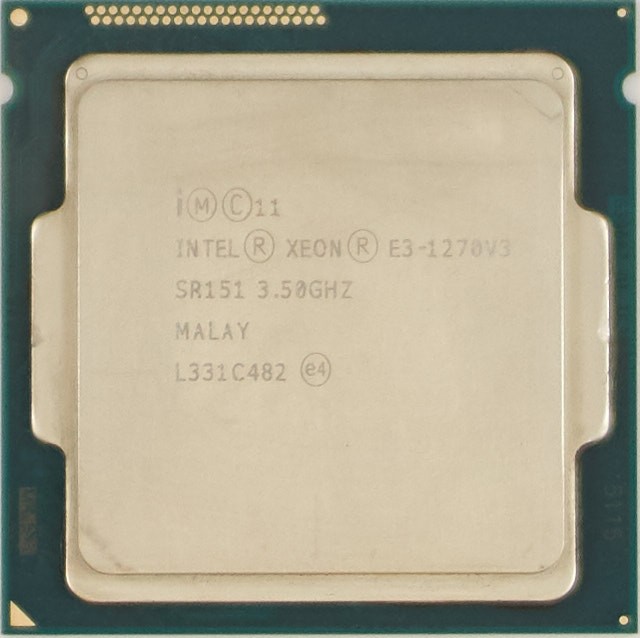 SR151 Intel Xeon E3-1270 V3 (SR151) 3.50Ghz Quad (4) Core LGA1150 80W CPU