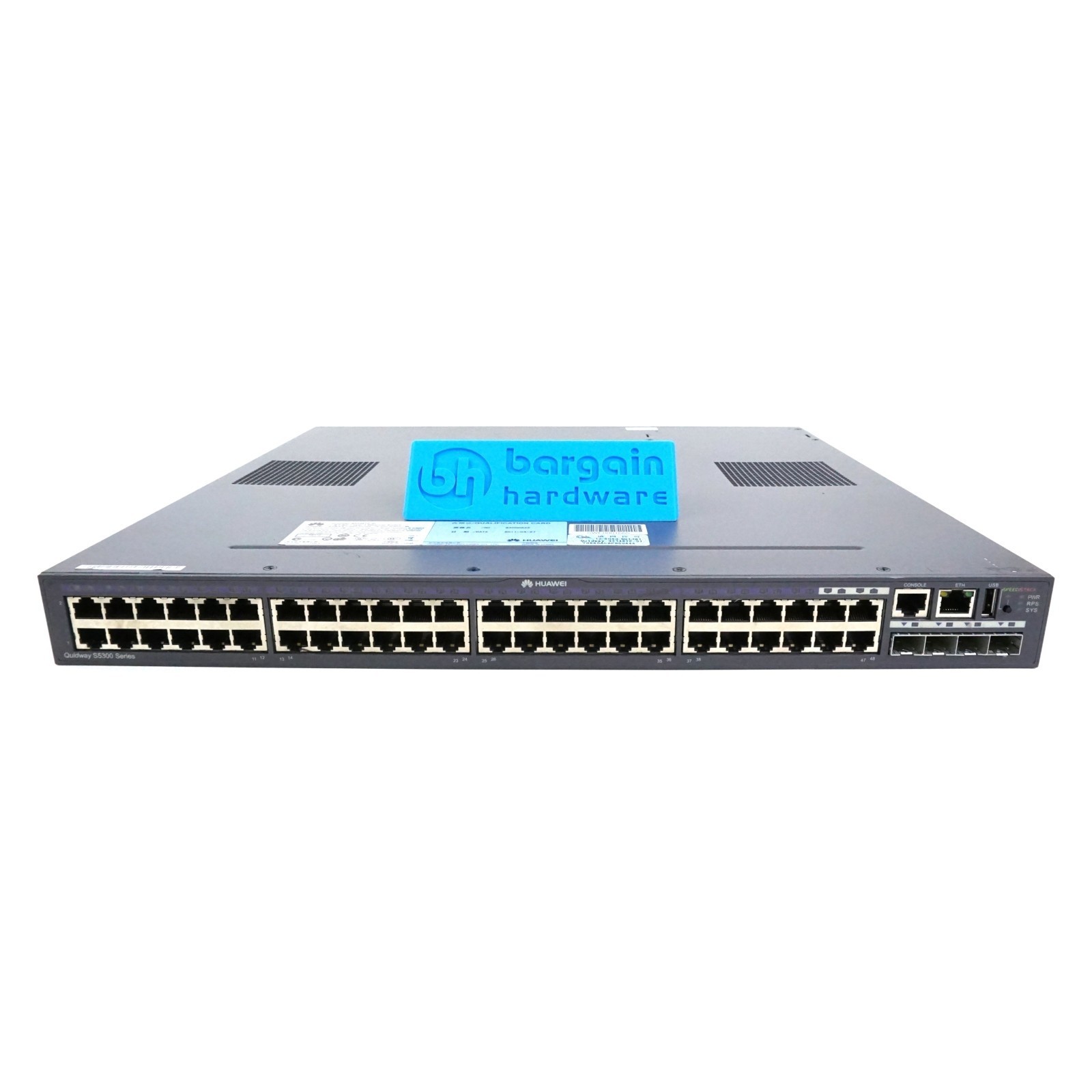 Huawei S5348TP (LS-S5348TP-SI-AC) 48x 1GbE RJ-45, 4x 1GbE SFP+ L3 Switch