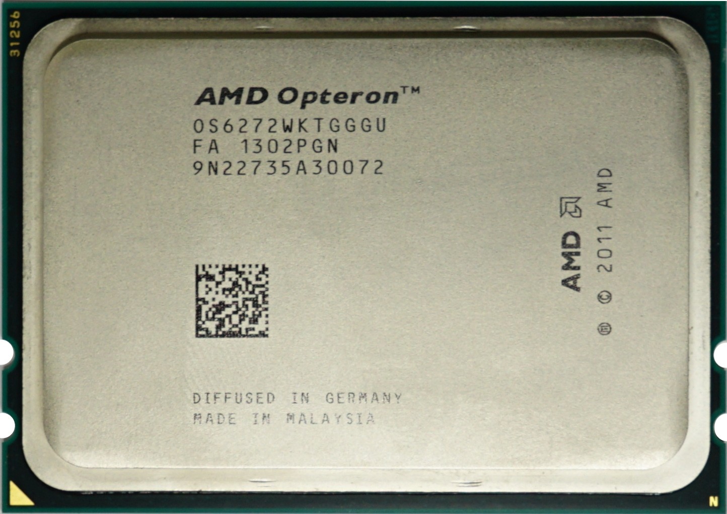 AMD Opteron 6272 (OS6272WKTGGGU) - 16-Core 2.10GHz 16MB 115W CPU