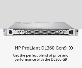 Configure HP ProLiant DL360 G9