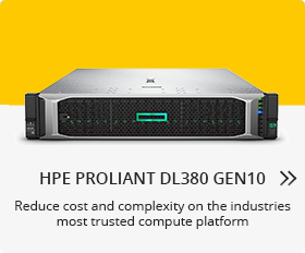 Configure HPE ProLiant DL380 Gen10
